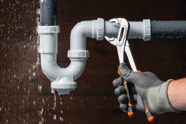 Professional Plumbing technician working in New Boston, MI